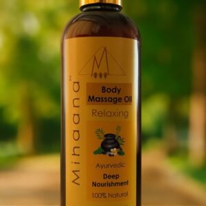Mihaana Relaxing Ayurvedic Body Massage Oil